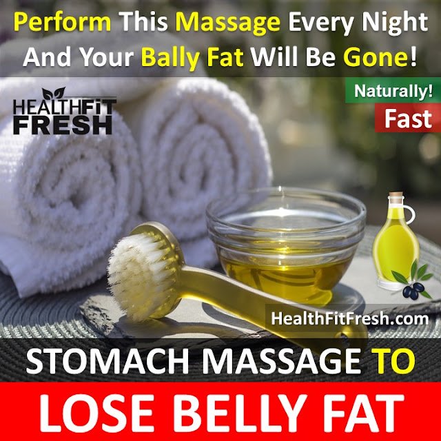 Perform This Massage Every Night And Your Bally Fat Will Be Gone