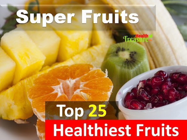 The Top 25 Healthy Fruits: Superfruits You Need Now!