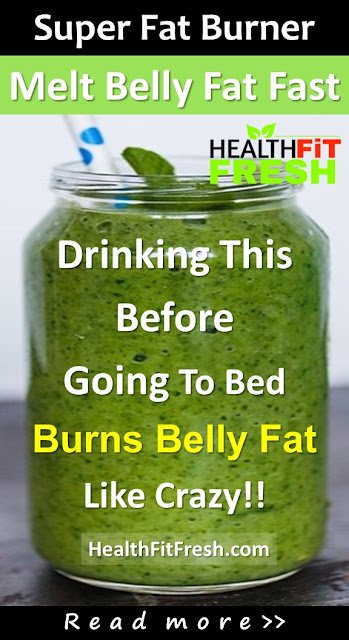 Drinking This Before Going To Bed Burns Belly Fat Like Crazy