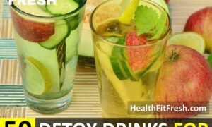 50 Detox Water Drinks For Weight Loss And Body Cleansing: Burns Belly Fat Fast