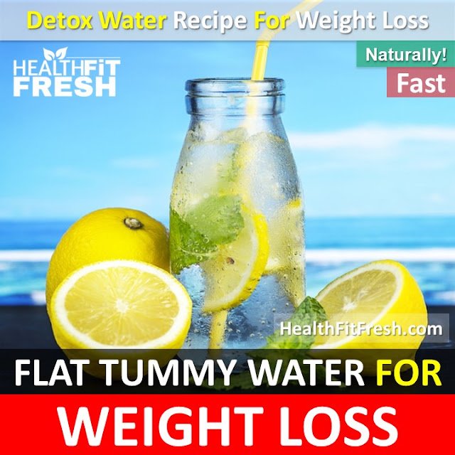 Flat Tummy Water Recipe: Detox Water For Weight Loss