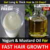 How to Make Your Hair Grow Faster: Yogurt And Mustard Oil Remedy