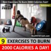 9 Best Exercises To Help You Burn 2000 Calories A Day