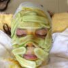 Cucumber Face Mask for Sun Tanned Skin Treatment